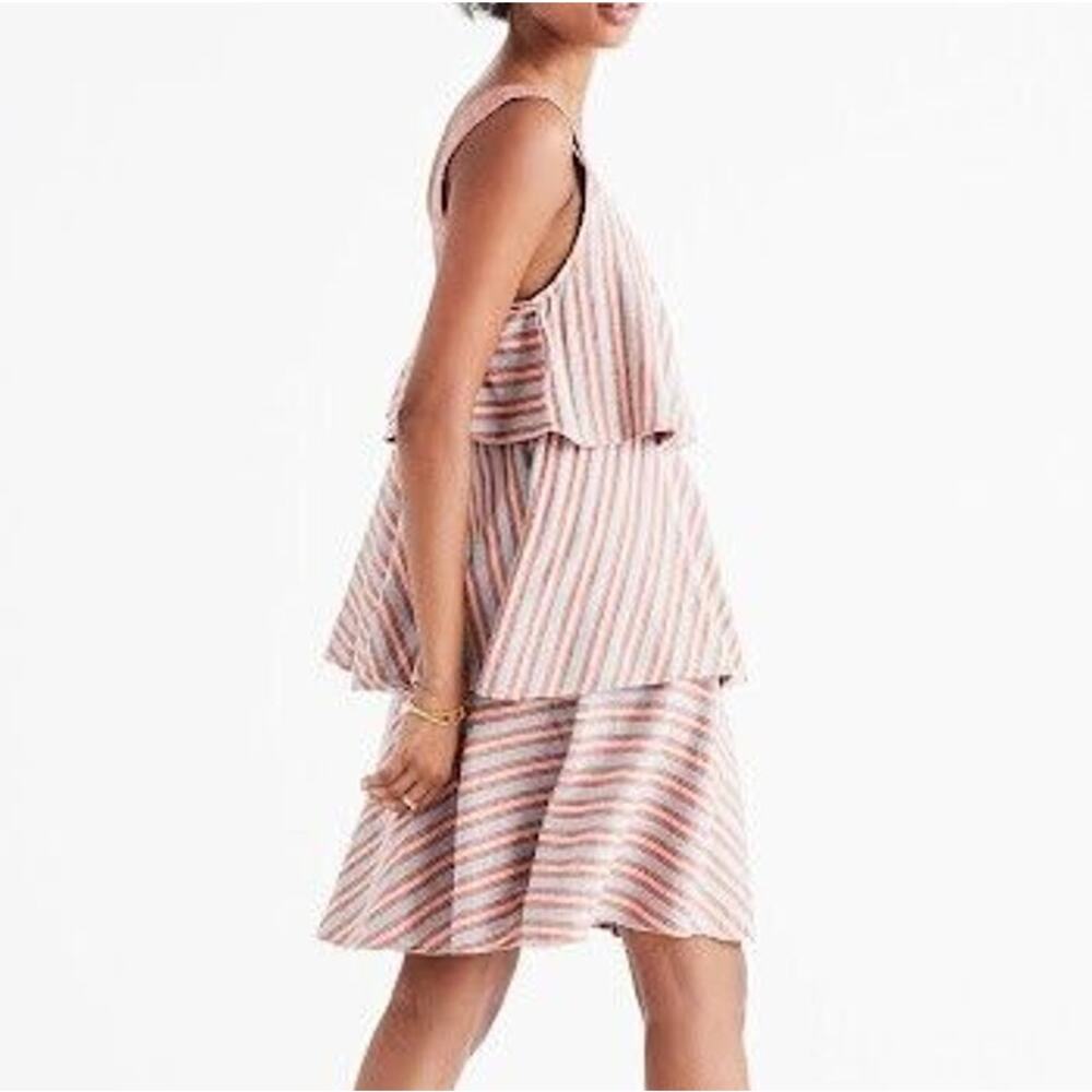 Ace & Jig Simone Tent Dress Dune Artisan Textile Boho Earthy Minimalist Size XS - Picture 2 of 9